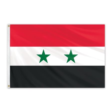 Syria Outdoor Nylon Flag 2'x3'